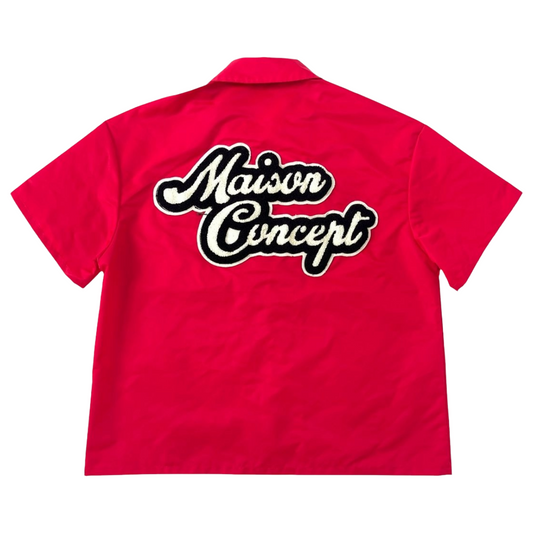 CONCEPT 'MAISON CON' BUTTON UP (RED)