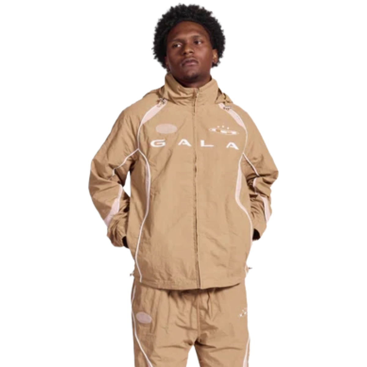 GALA 'BANDO' WINBDBREAKER JACKET (WALNUT)