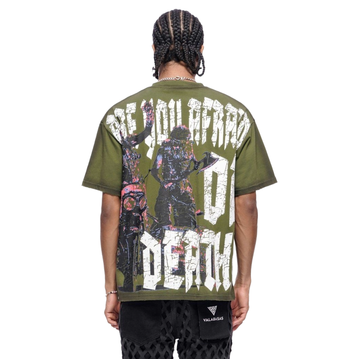 VALABASAS 'DEATH' SS TEE (GRN)