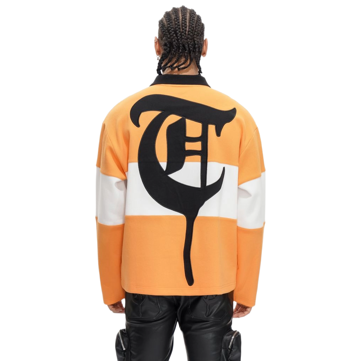 TRNCHS 'COMBAT' LS POLO (ORNG)