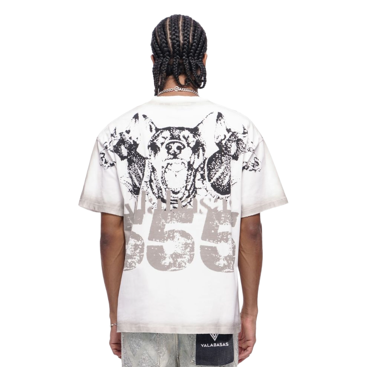 VALABASAS "ART" SS TEE (WHT)
