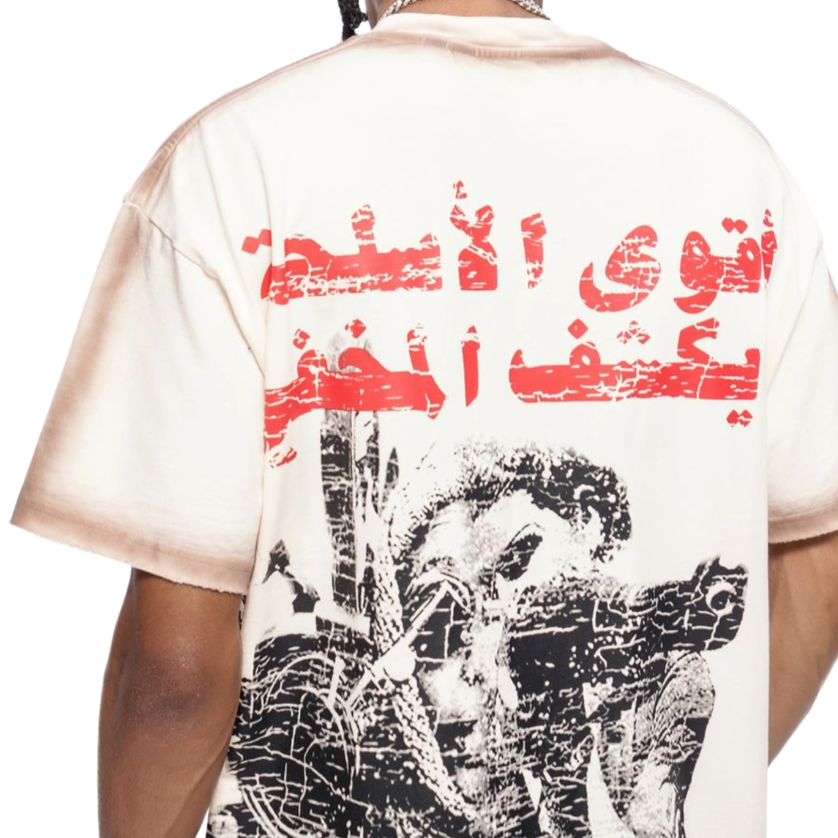 VALABASAS "WEAPONS" SS TEE (CREAM)