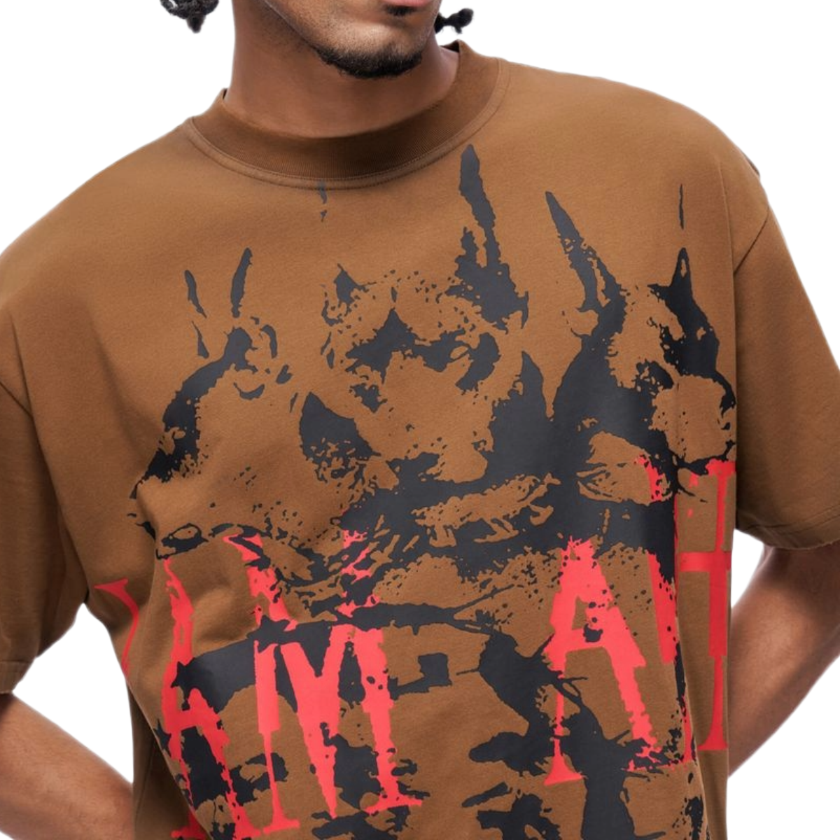 VALABASAS "ART" SS TEE (BRWN)