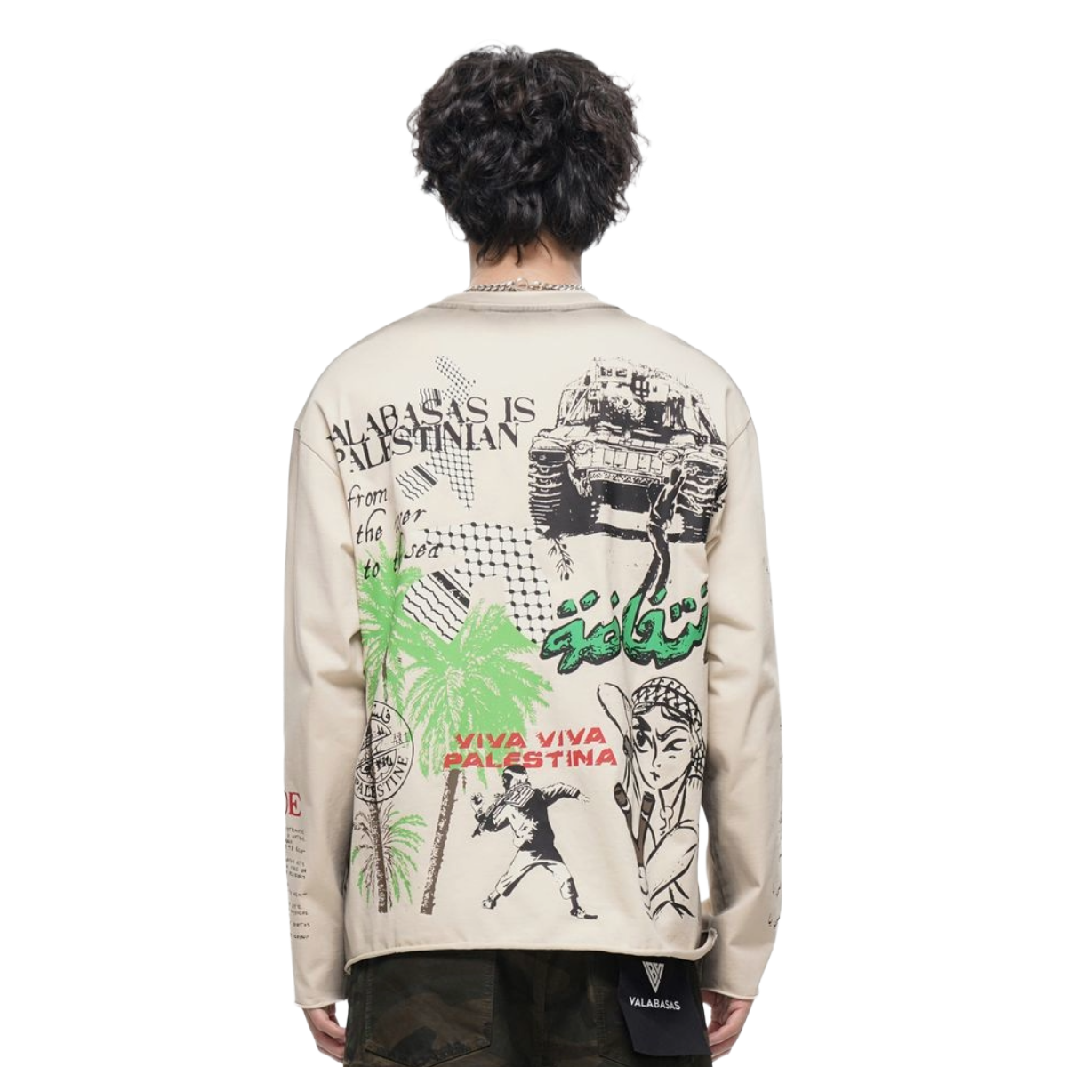 VALABASAS "PALI" LS SHIRT (WHT)