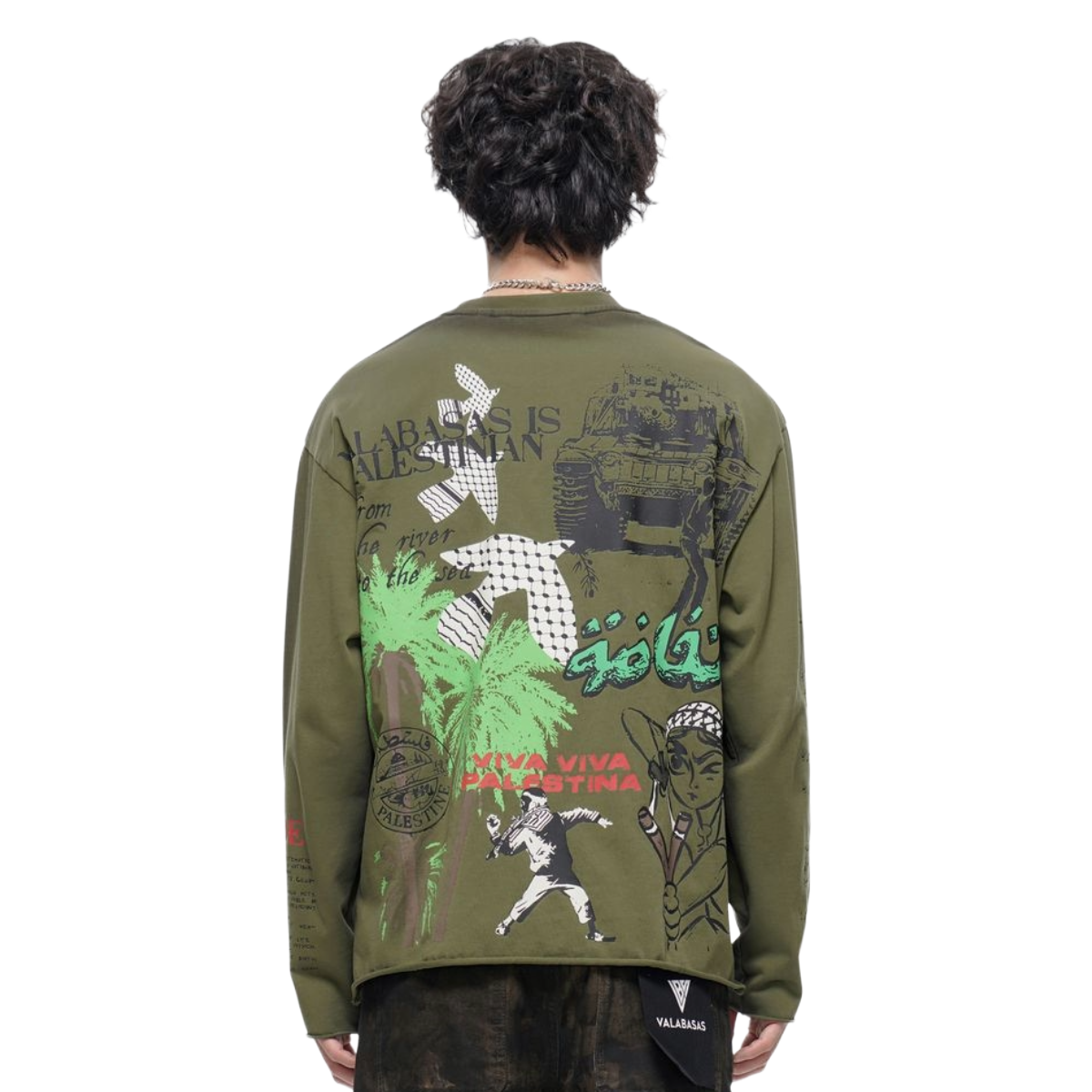 VALABASAS "PALI" LS SHIRT (GRN)