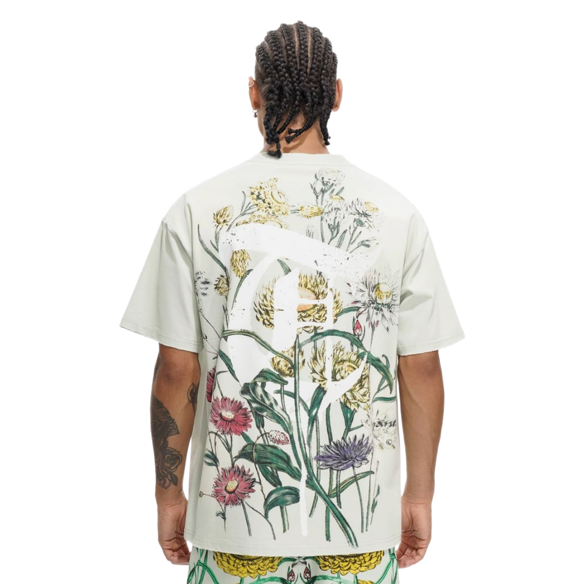 TRNCHS 'GROWN IN WAR' SS TEE (LT GRN)