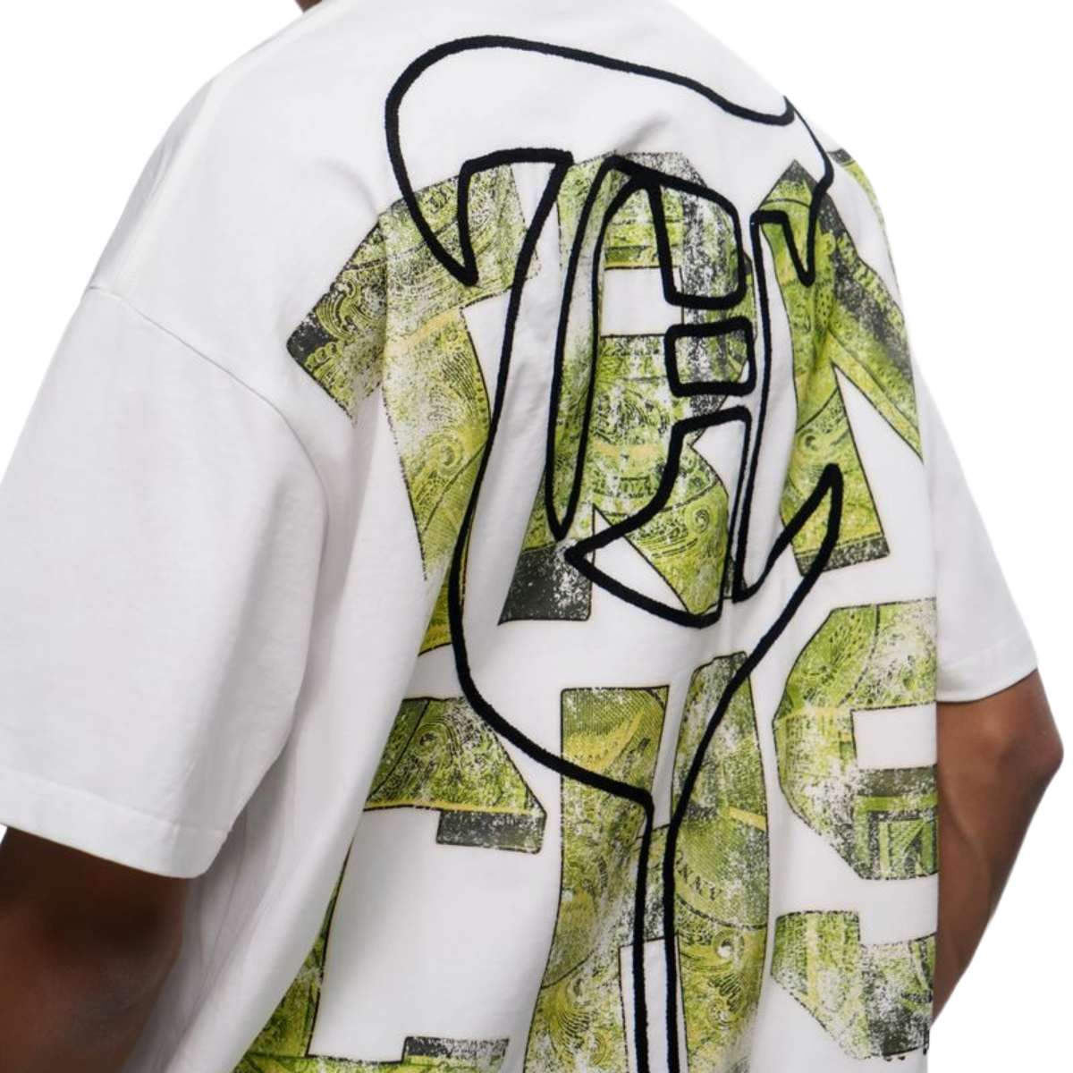TRNCHS 'BLEED' SS TEE (WHT)