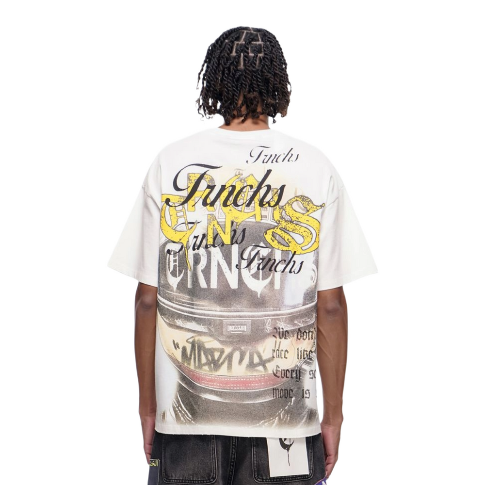 TRNCHS 'RACE' SS TEE (WHT)