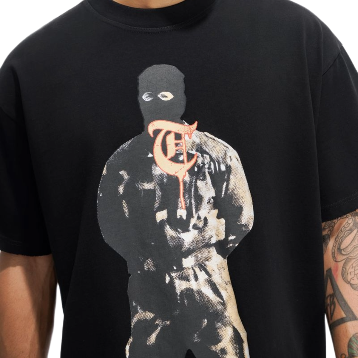 TRNCHS 'WAR TOUR' SS TEE (BLK)
