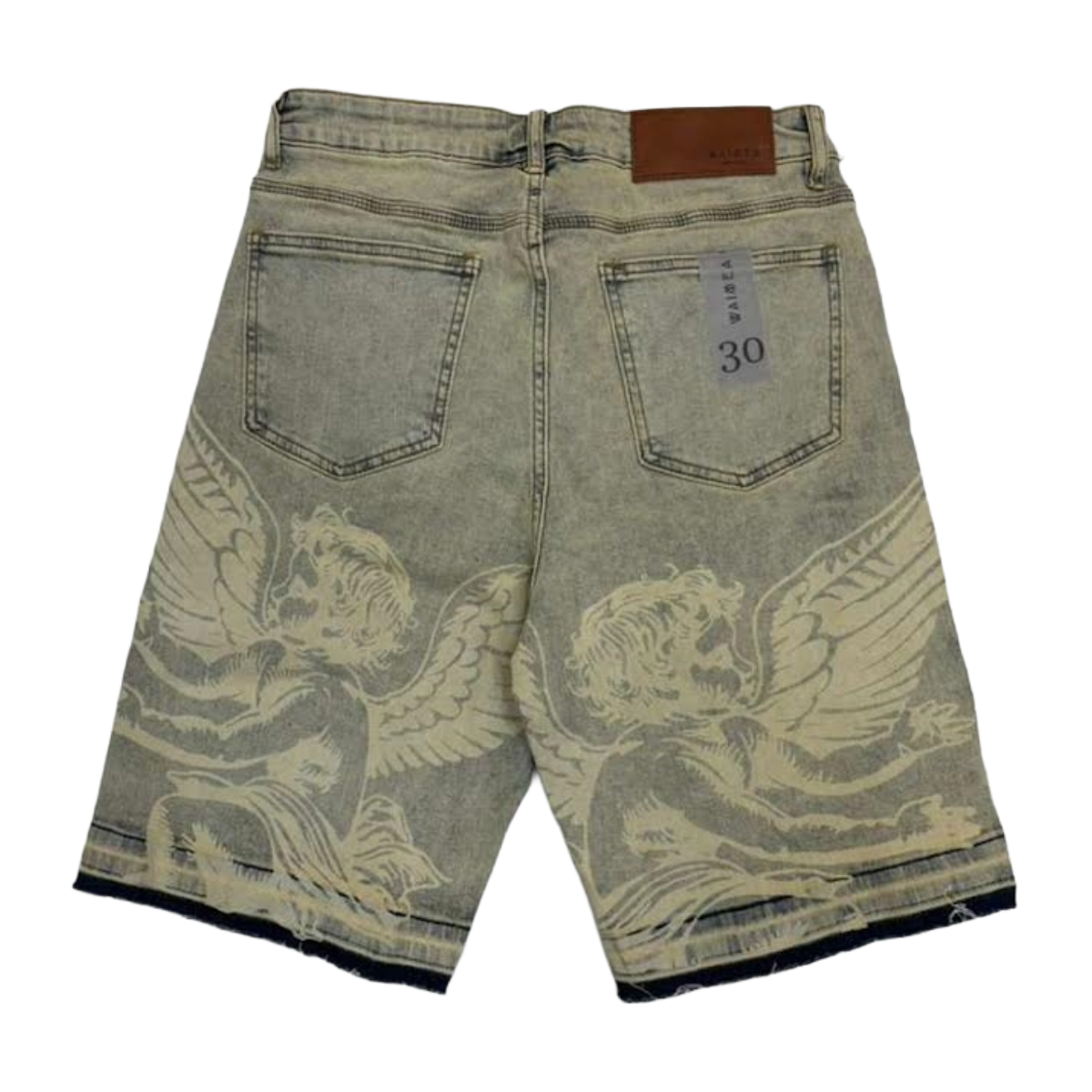 WAIMEA 'CUPID' ANTIQUE BLUE DENIM SHORTS
