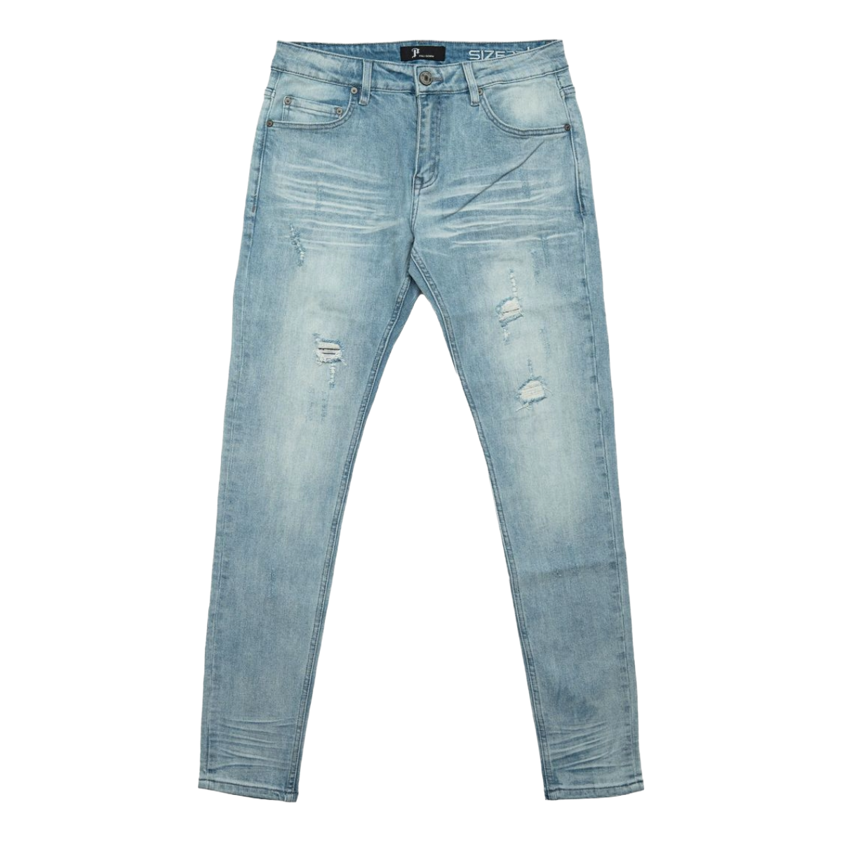 PD 'GLACIER FADE' STACKED DENIM (NZ04)