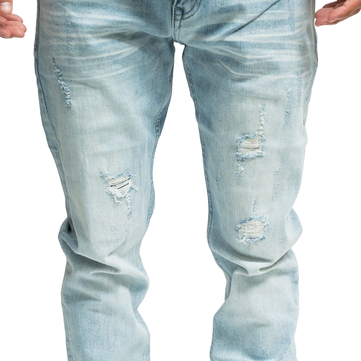 PD 'GLACIER FADE' STACKED DENIM (NZ04)