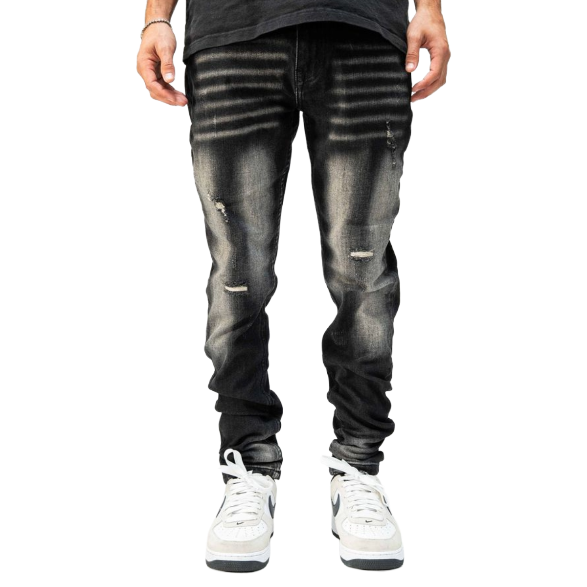 PD 'PHANTOM DISTRESS' STACKED DENIM (PL022)