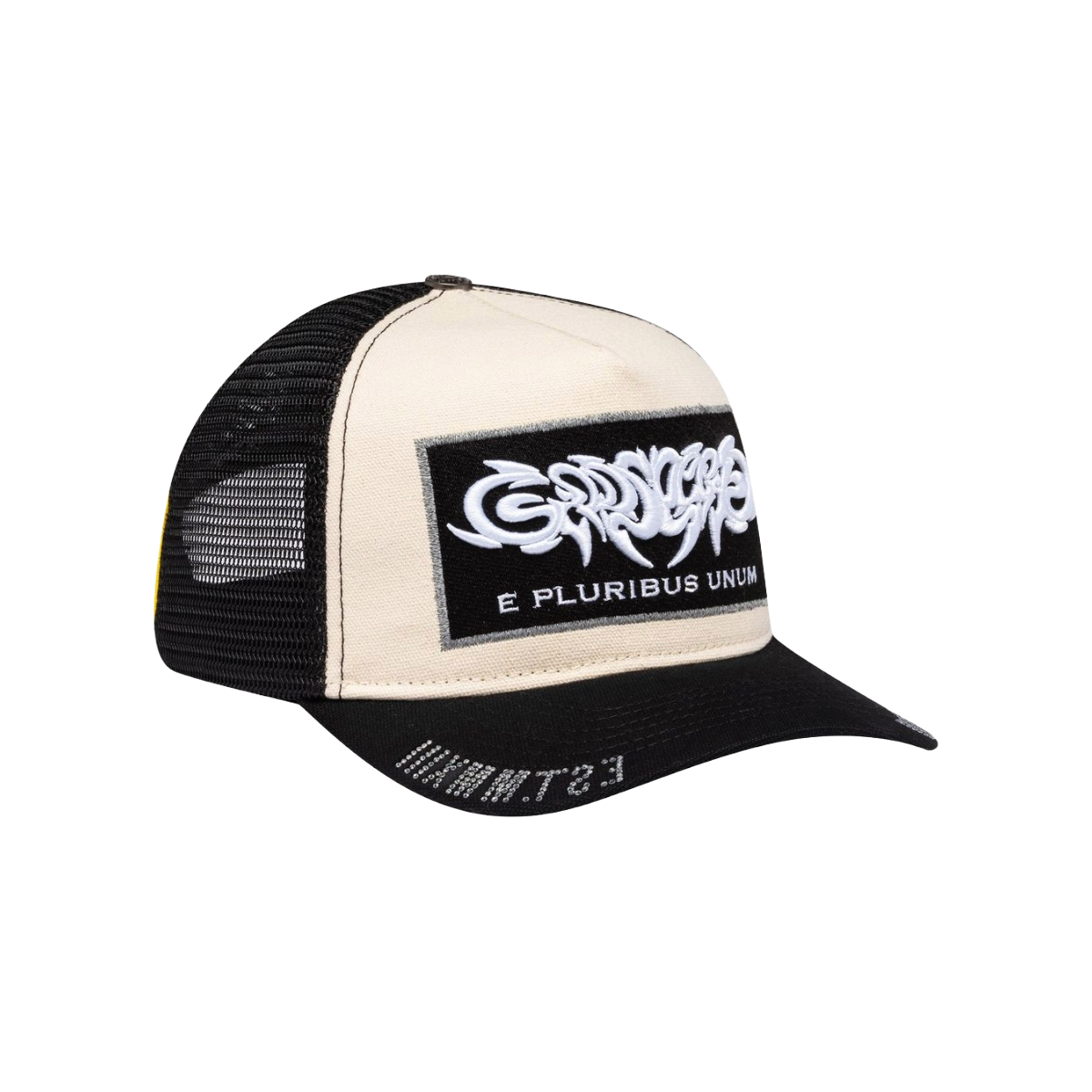 GODSPEED 'PLURIBUS TRUCKER' HAT (BLK/WHT)