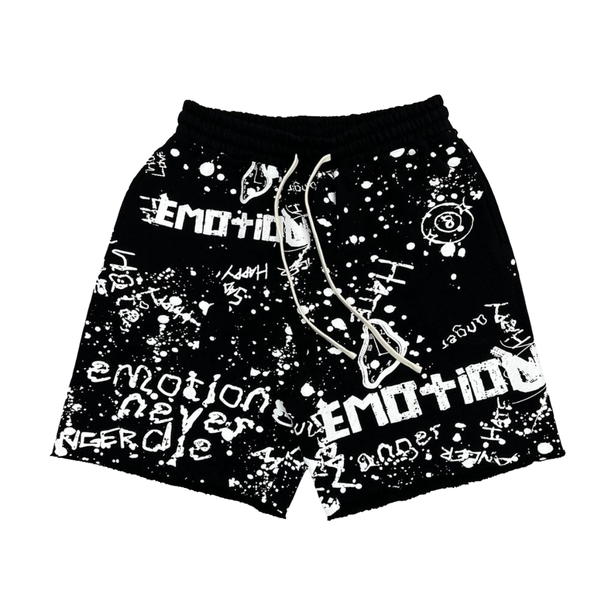 ME 'GRAFFITI' SHORTS (BLK)