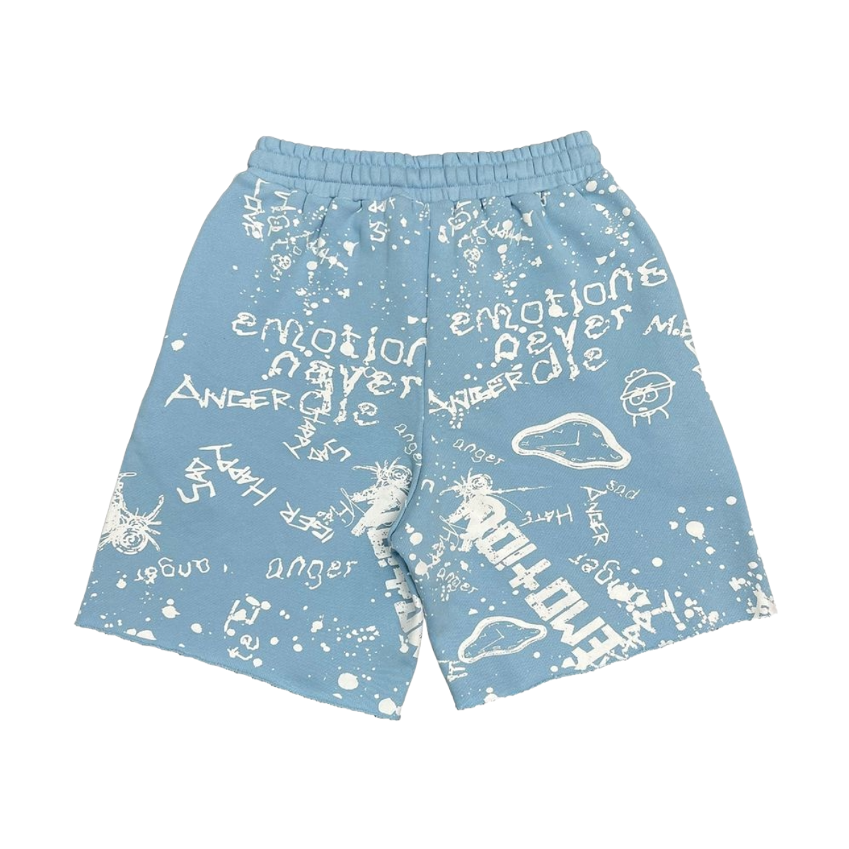 ME 'GRAFFITI' SHORTS (BLUE)