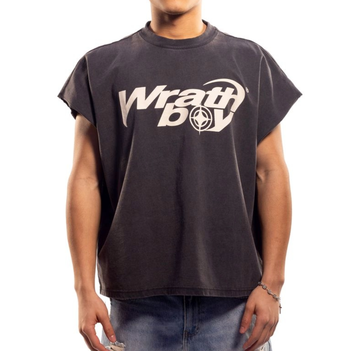 WRATHBOY 'REAPER' SLEEVELESS TEE (BLK)