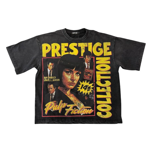 PRESTIGE 'PULP FICTION' SS TEE (BLK)
