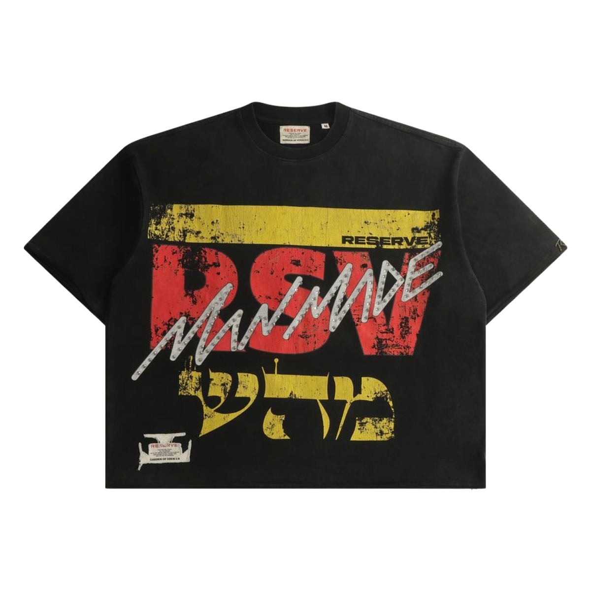 GFTD "MAN MADE" SS TEE (BLK)