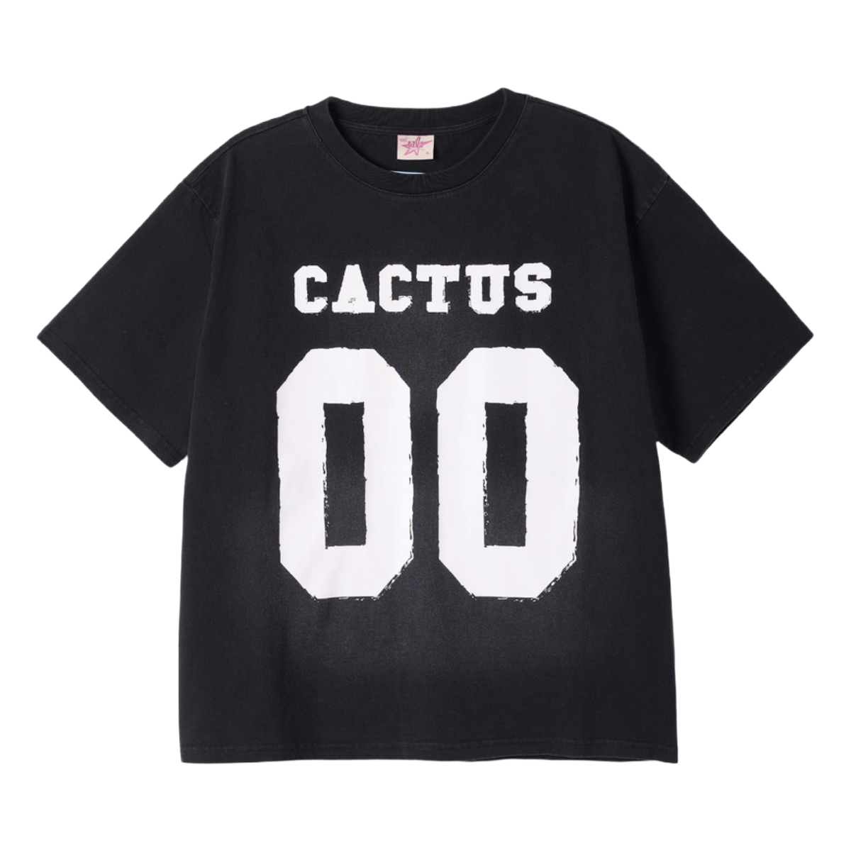 AZVA '00' SS TEE (VTG BLK)