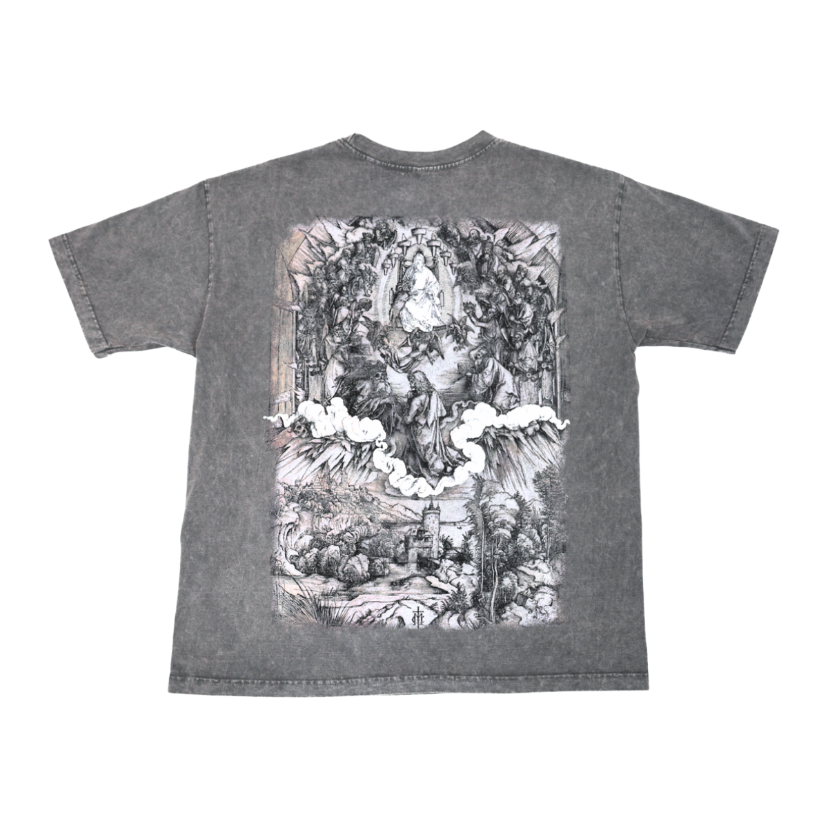 CM 'ST JOHN' SS TEE (SNOW GREY)