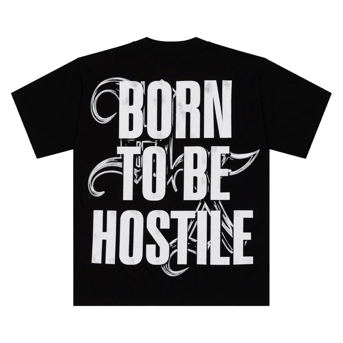 XHOSTILE "CHROME SKELETON" SS TEE (BLK)