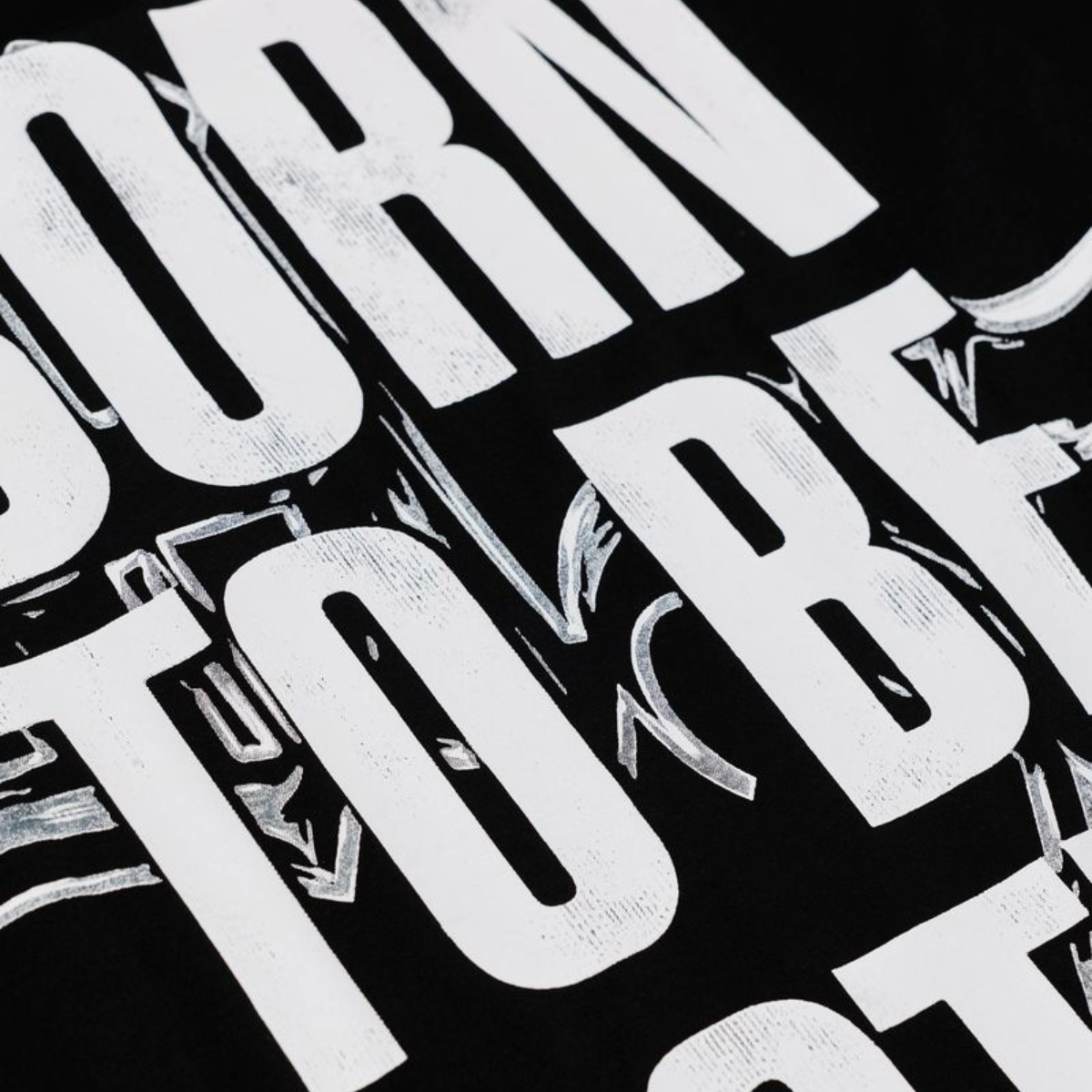 XHOSTILE "CHROME SKELETON" SS TEE (BLK)