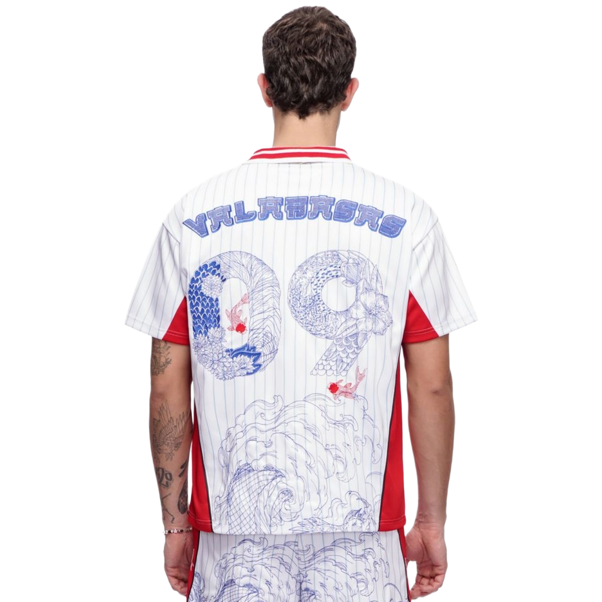 VALABASAS "DRAGONFIELD" JERSEY (WHT/RED)