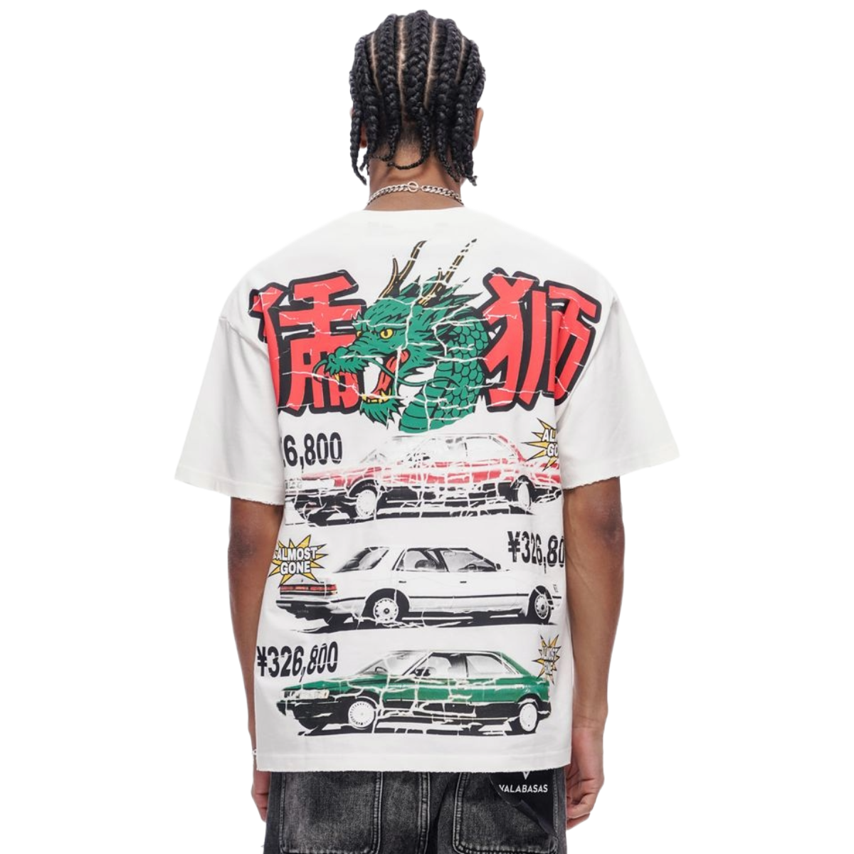 VALABASAS "JAPANESE MOTORS" SS TEE (WHT)