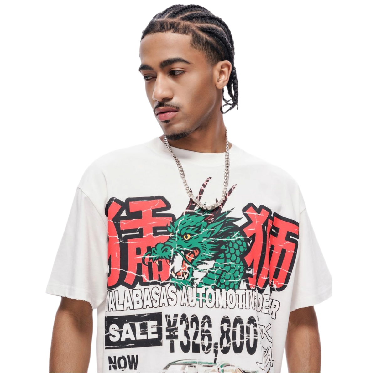 VALABASAS "JAPANESE MOTORS" SS TEE (WHT)