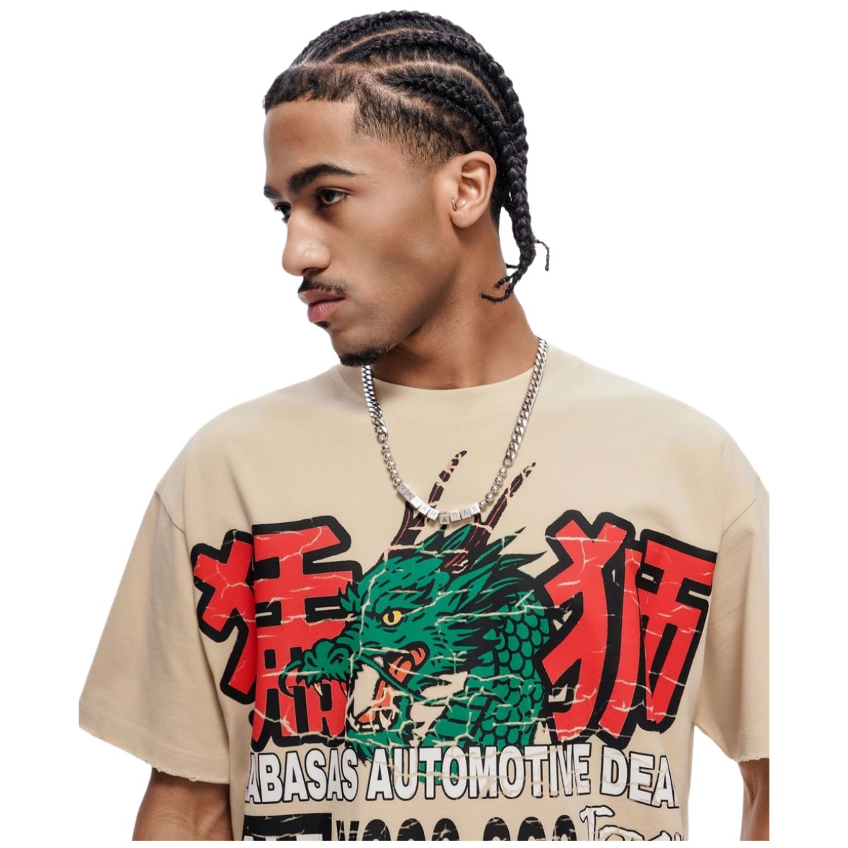 VALABASAS "JAPANESE MOTORS" SS TEE (BEIGE)