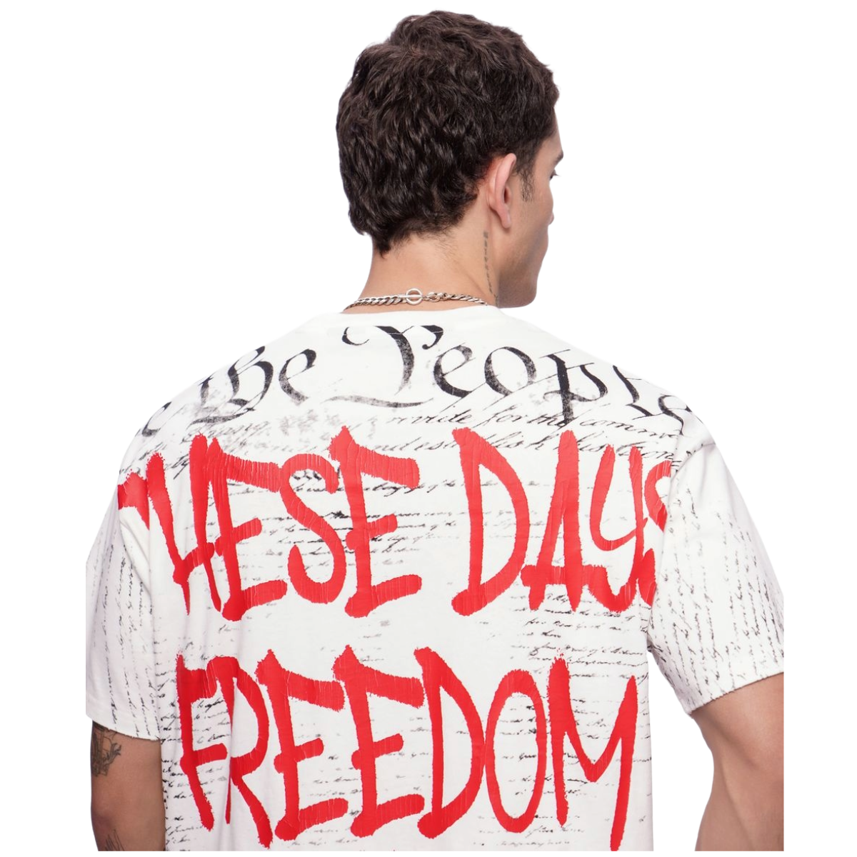 VALABASAS "FREEDOM" SS TEE (WHT)