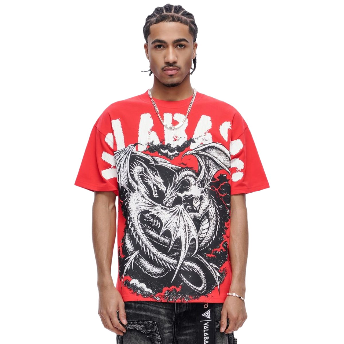 VALABASAS "NIGHTFORGE" SS TEE (RED)
