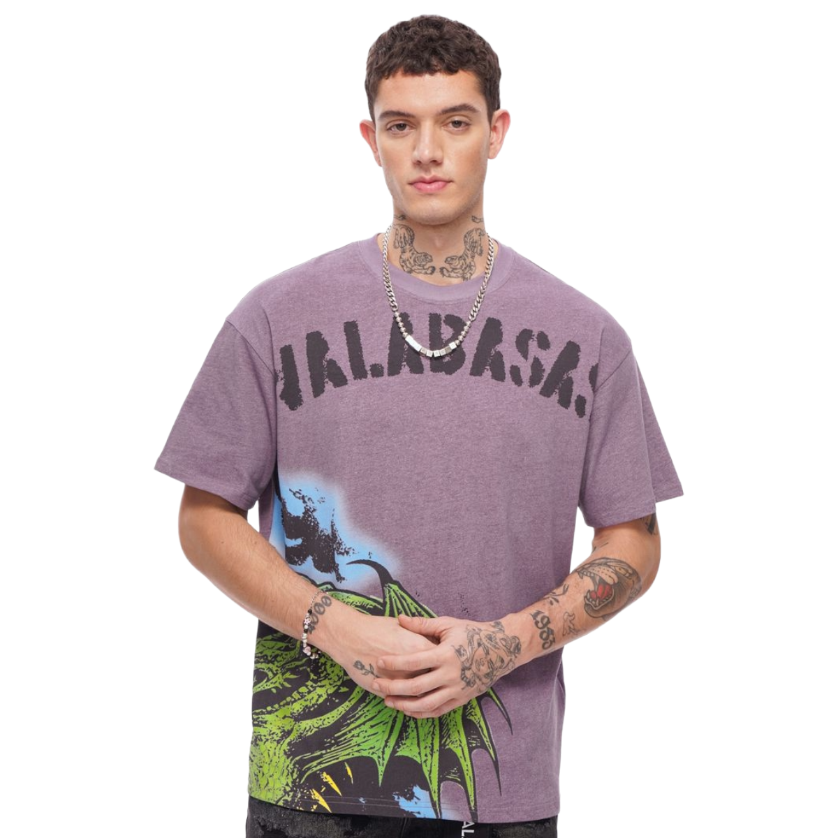 VALABASAS "SHURA" SS TEE (PURPLE)