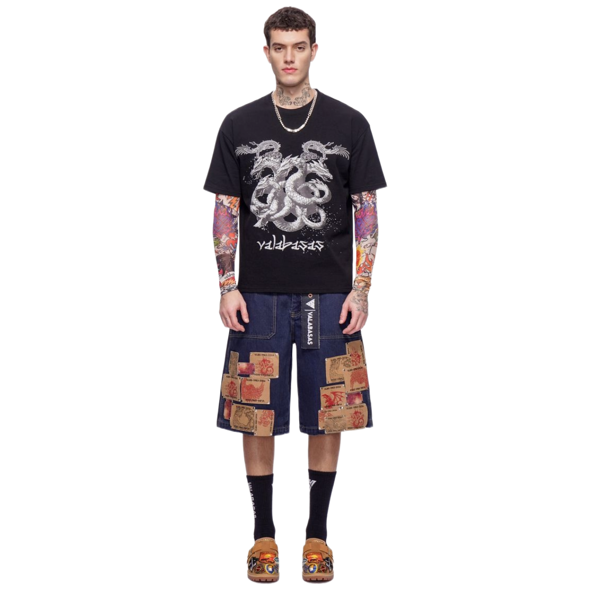 VALABASAS "TORNIX" BAGGY DENIM (DRK BLUE)