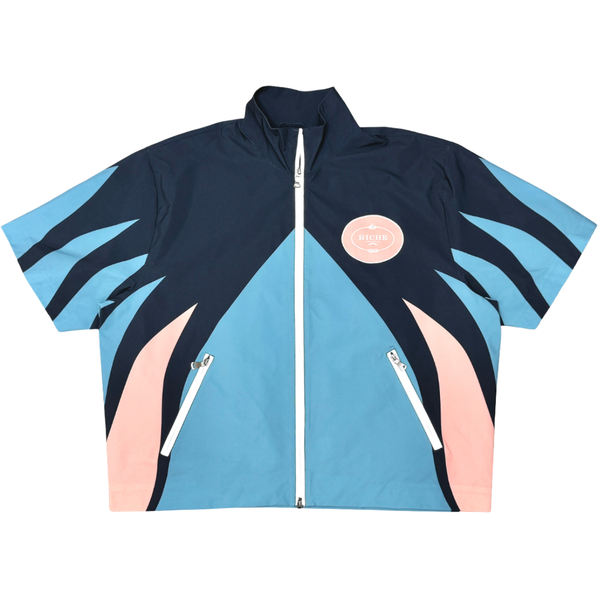 VR "AEON" SS ZIP-UP JACKET (BLUE)