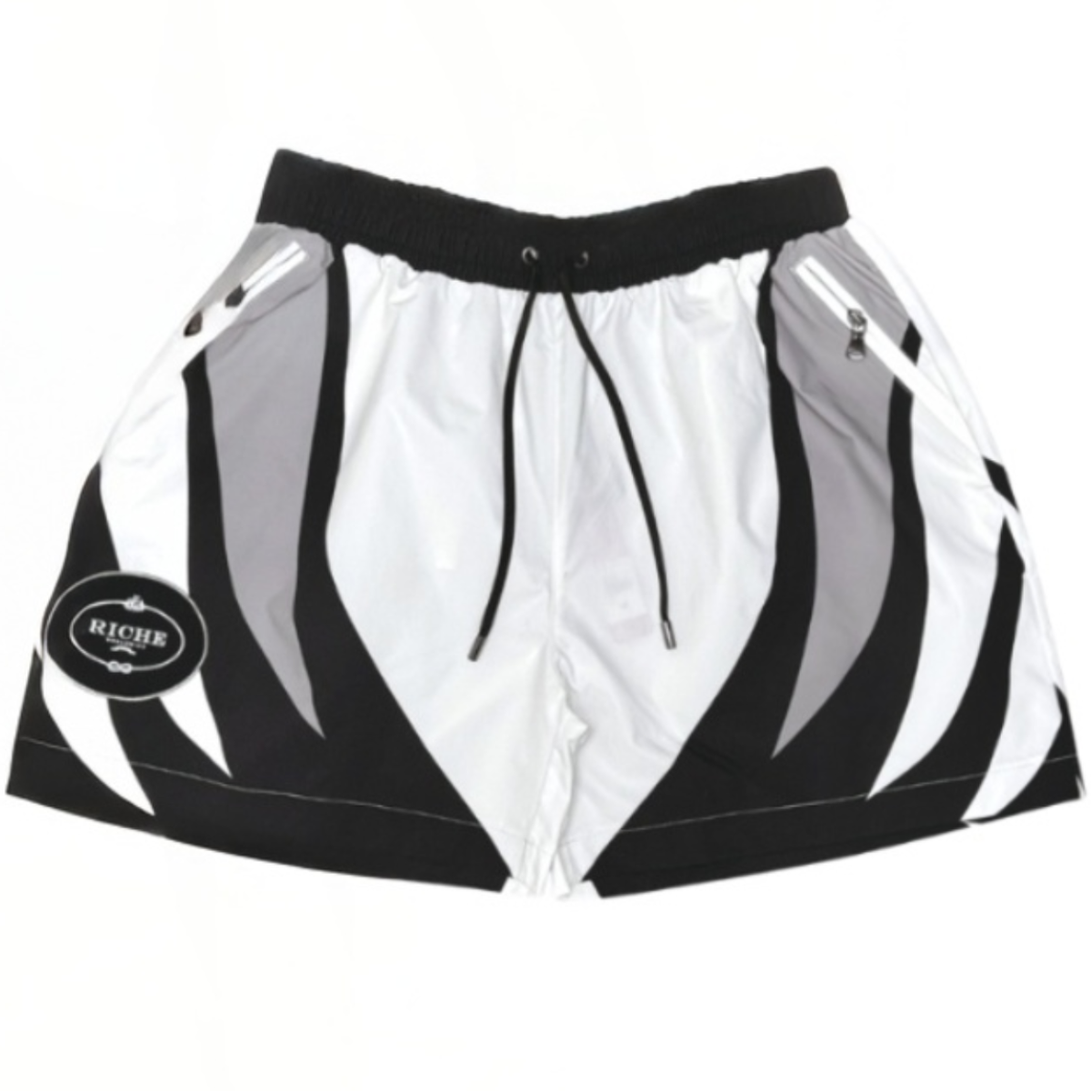 VR "AEON" SHORTS (BLK/WHT)
