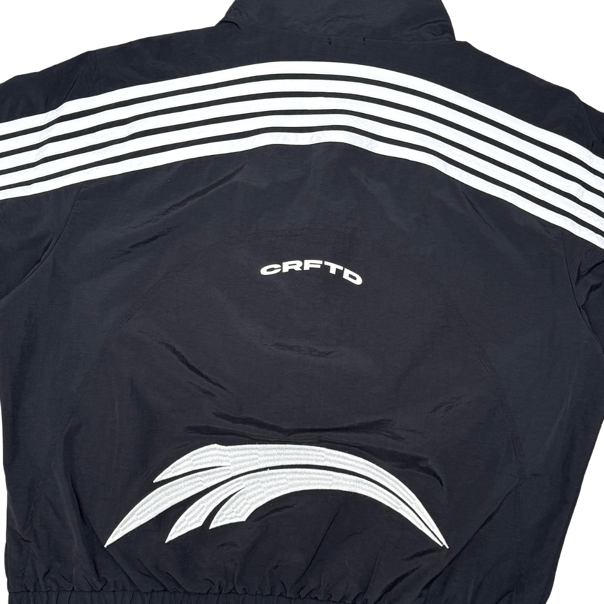 CRAFTED 'BASELINE' SS ZIP-UP (BLK)