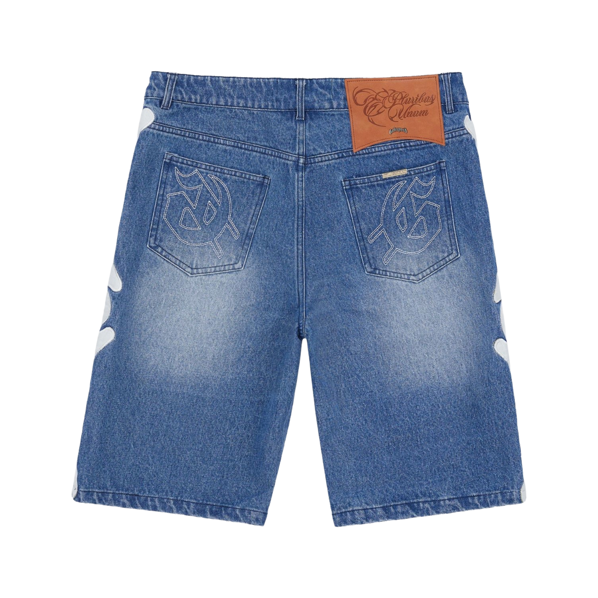 GODSPEED 'FEMUR' DENIM SHORTS (BLUE)
