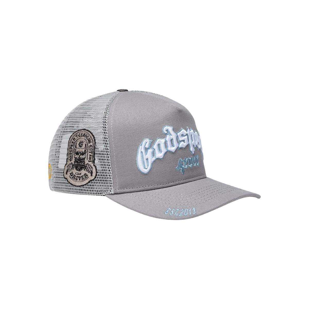 GODSPEED 'FOREVER' TRUCKER HAT (GREY)