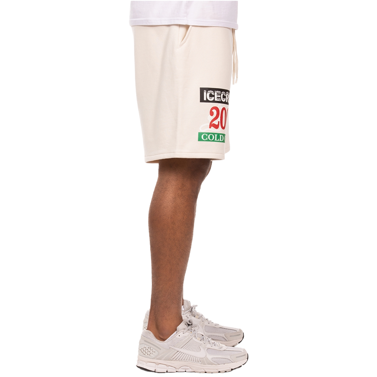 IC 'COLD GOODS' TERRY SHORT (WHT)