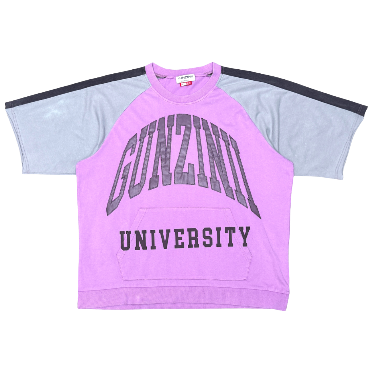 GUNZINII 'UNIVERSITY' SS TEE (PRPL/PINK)
