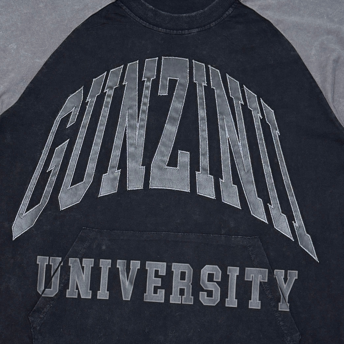 GUNZINII 'UNIVERSITY' SS TEE (BLK)