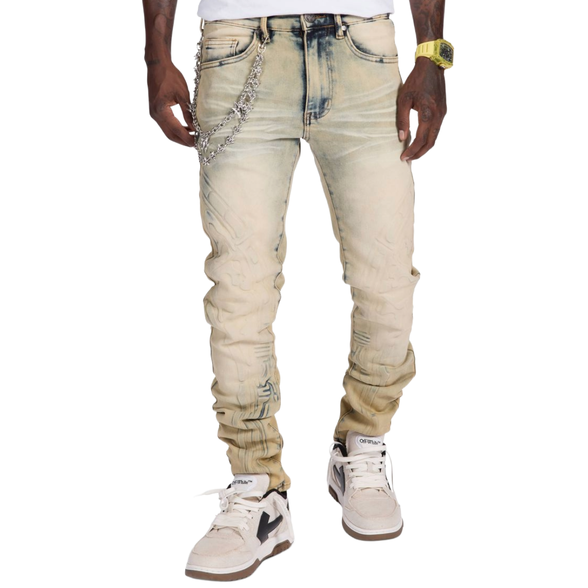 MELEE 'MUSASHI' DARK WHEAT DENIM