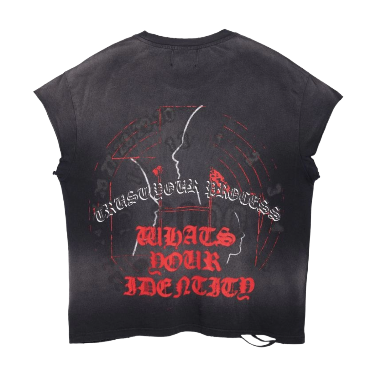FS 'PERSONALITY' SLEEVELESS TEE (BLK)