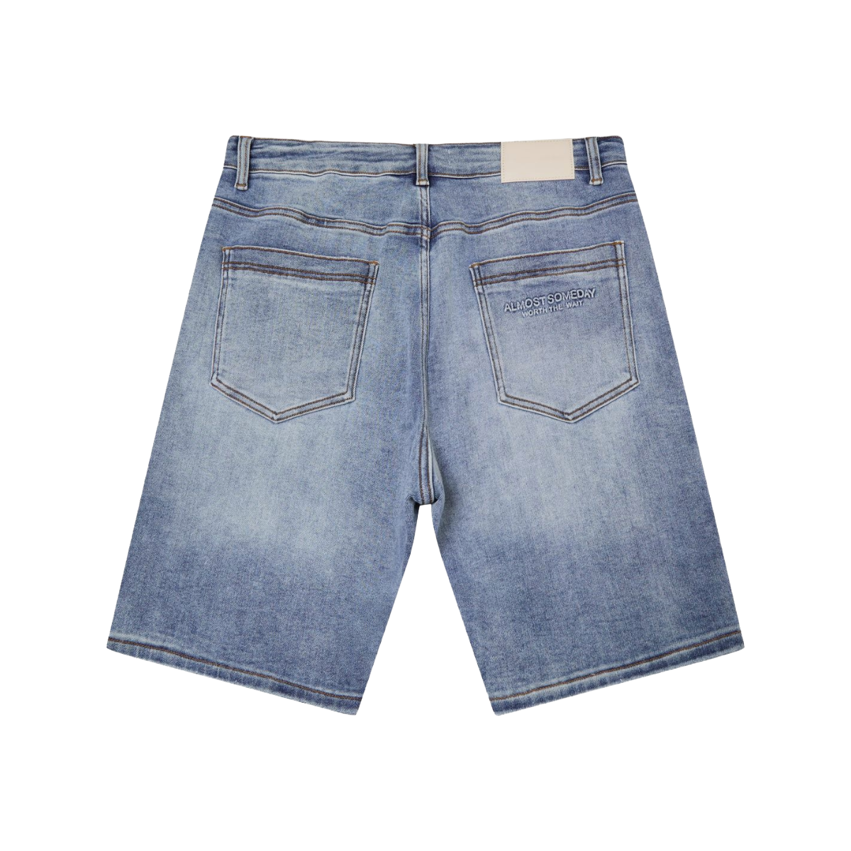 AS 'PEGASUS' DENIM SHORTS (BLUE)