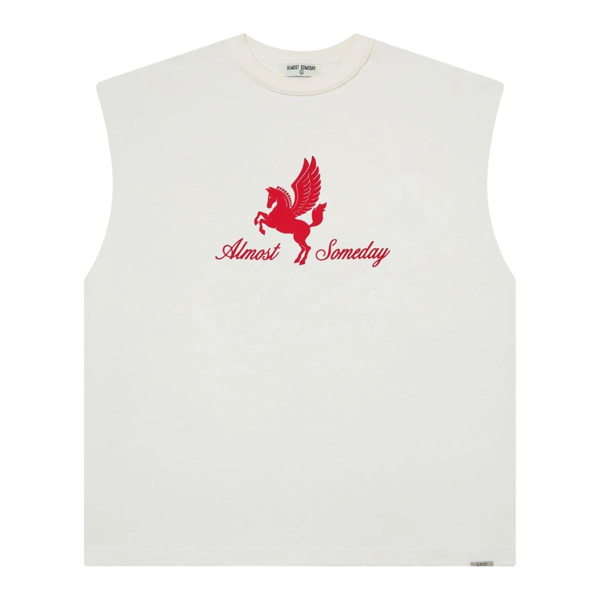 AS 'FORMULA' SLEEVELESS TEE (WHT)
