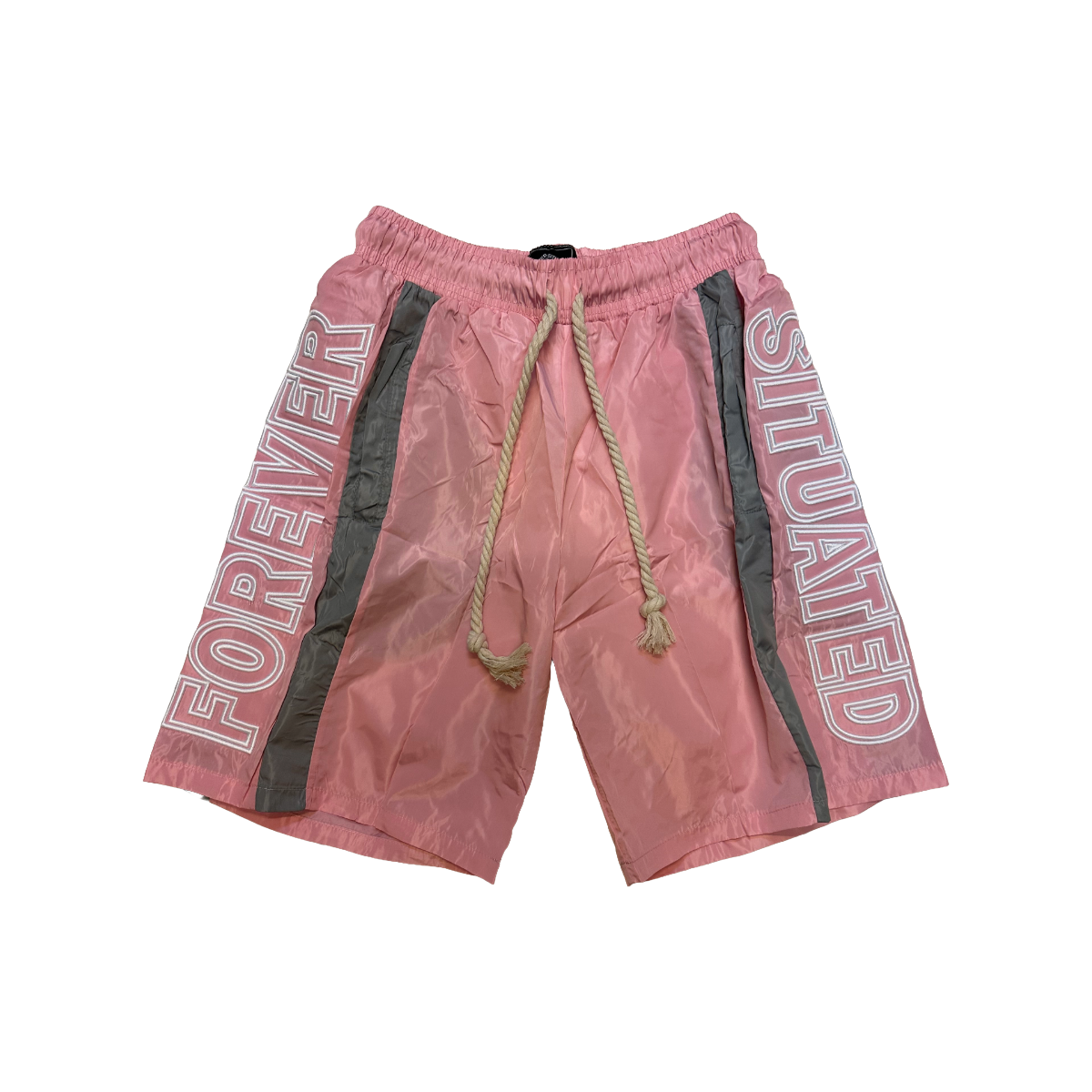 FS TRACK SHORTS (PINK)