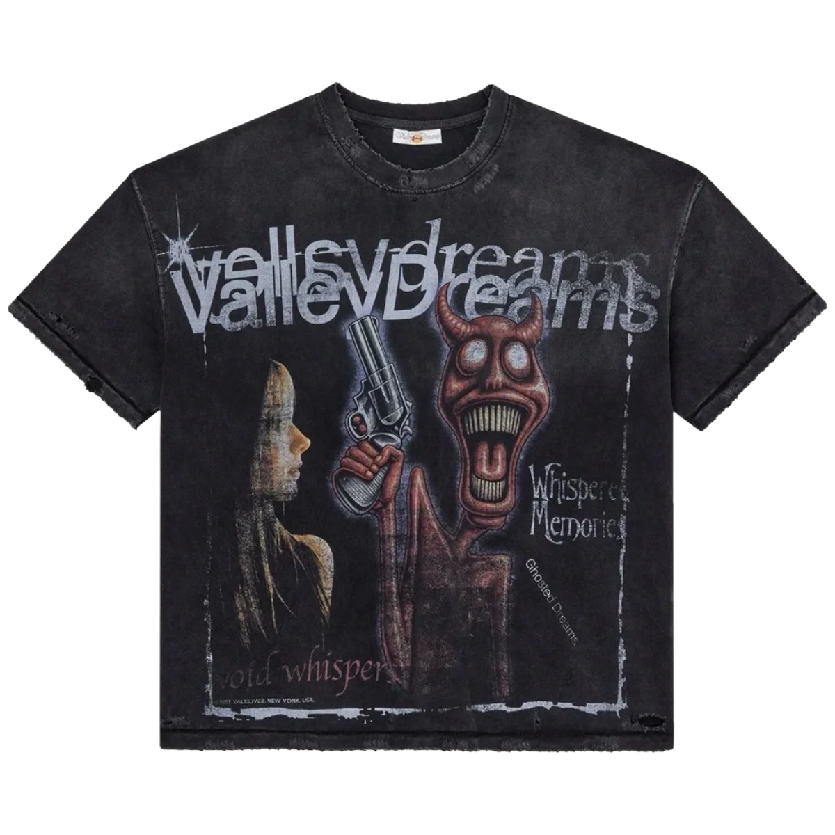 VALE 'PSYCHOPATH' SS TEE (BLK)