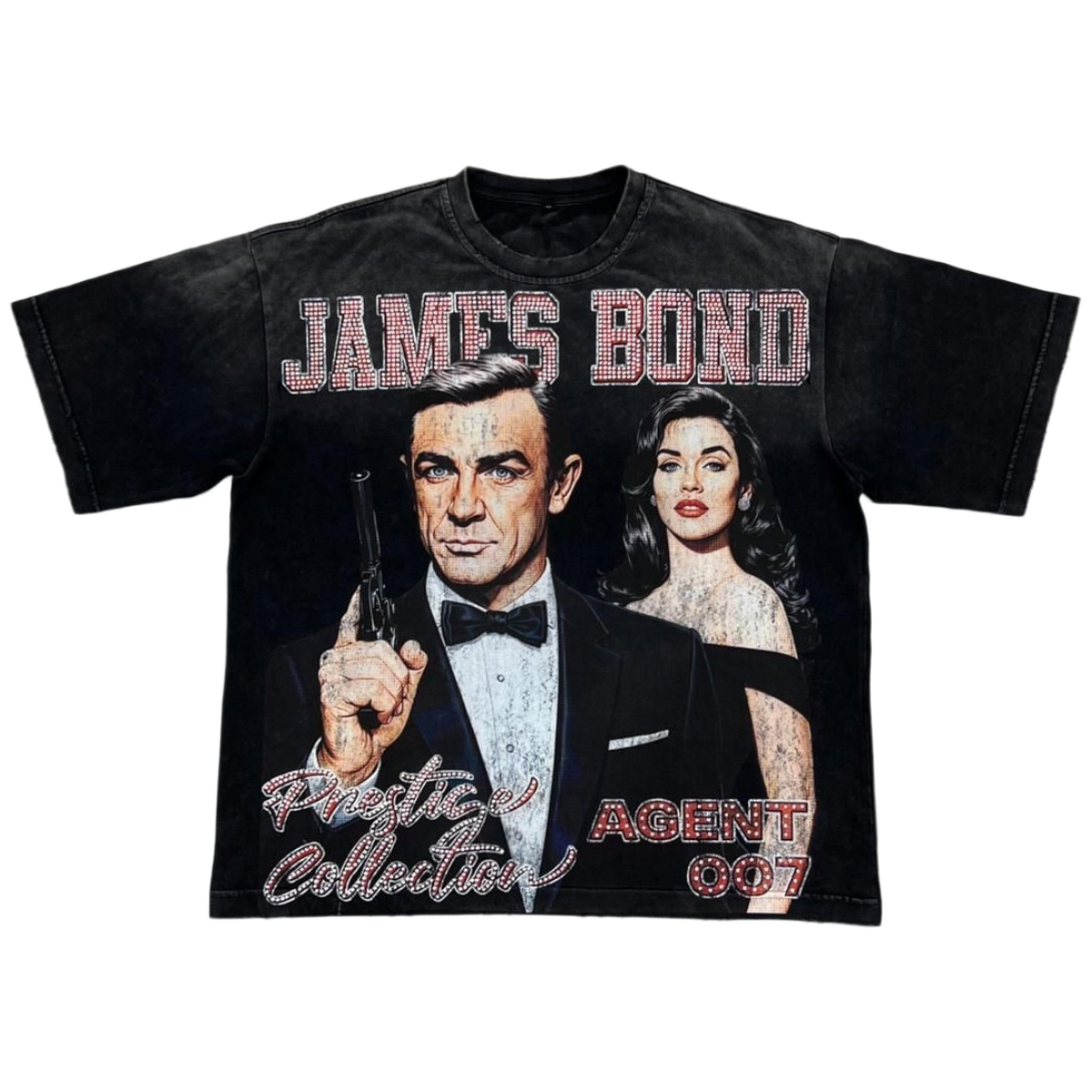 PRESTIGE 'JAMES BOND' SS TEE (BLK)